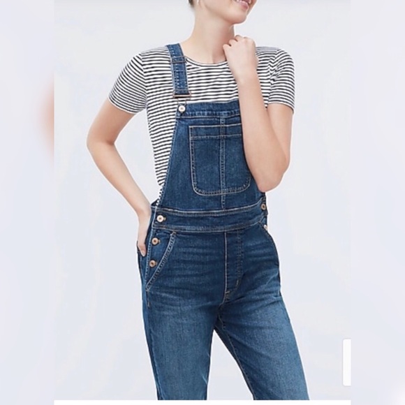J. Crew Denim - J Crew denim indigo overalls
